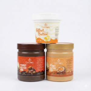 Creamy Peneaut Butter & Chocolate Peanut Butter